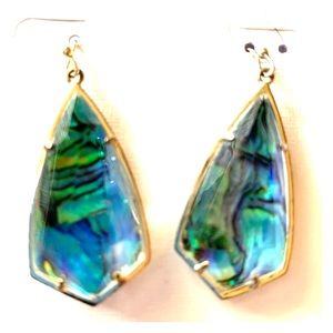 Kendra Scott Abalone Shell Carla Earrings